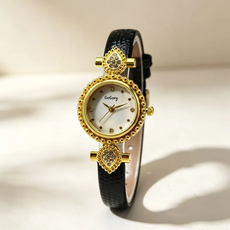 Luxury Women Watch Gift Leather Strap Fashion Ladies Quartz Watches Student Wristwatch Wholesale Relojes Para Mujer