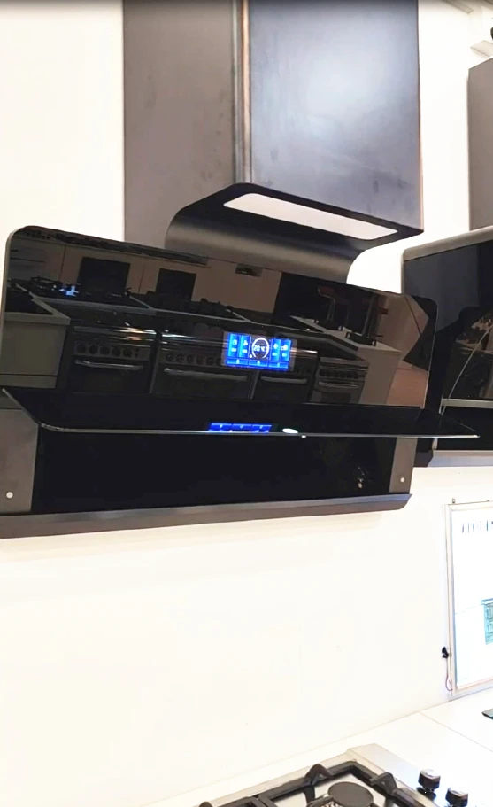 Wall-Mounted Range Hood - Infra-Red Somatosensory Control, High Airflow