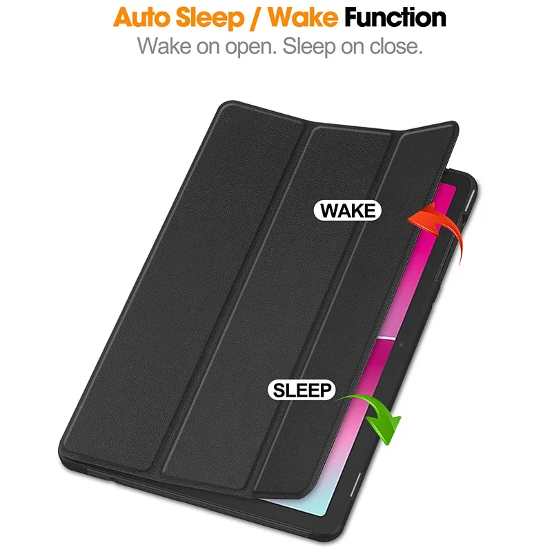 Smart Case For T-Mobile Revvl Tab 2 10.1 inch 2025 Folding Flip Stand With Auto Sleep Funda Revvl Tab2 5G 2025 10.1