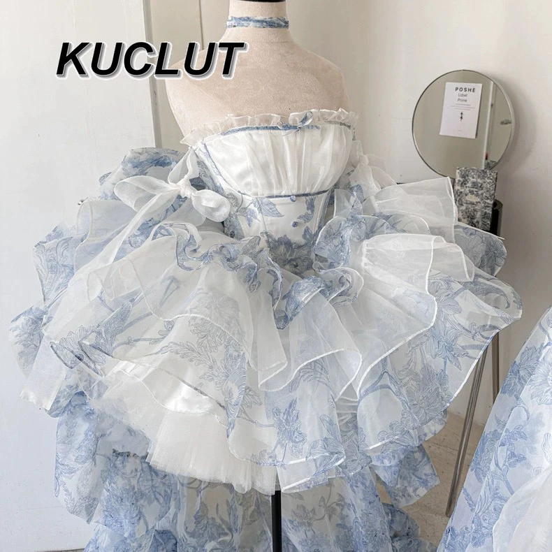 

Princess Style Lolita Dresses for Women Sweet Girl Heavy Industry Backless Birthday Ball Gown Waist Thin Strapless Dress