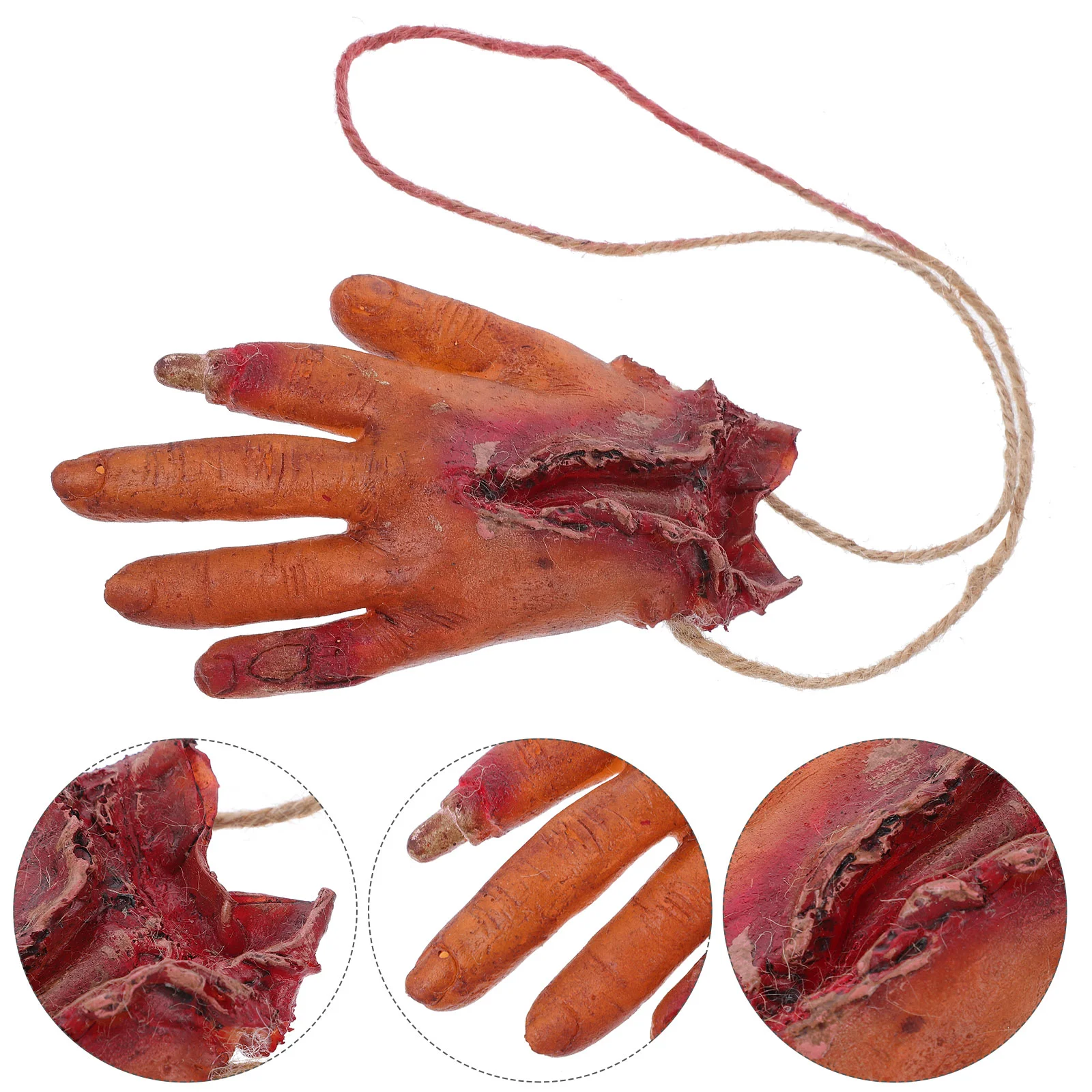 

Halloween Stump Creepy Hand Scary Accessories Artificial Body Part Decorations Broken Accessory