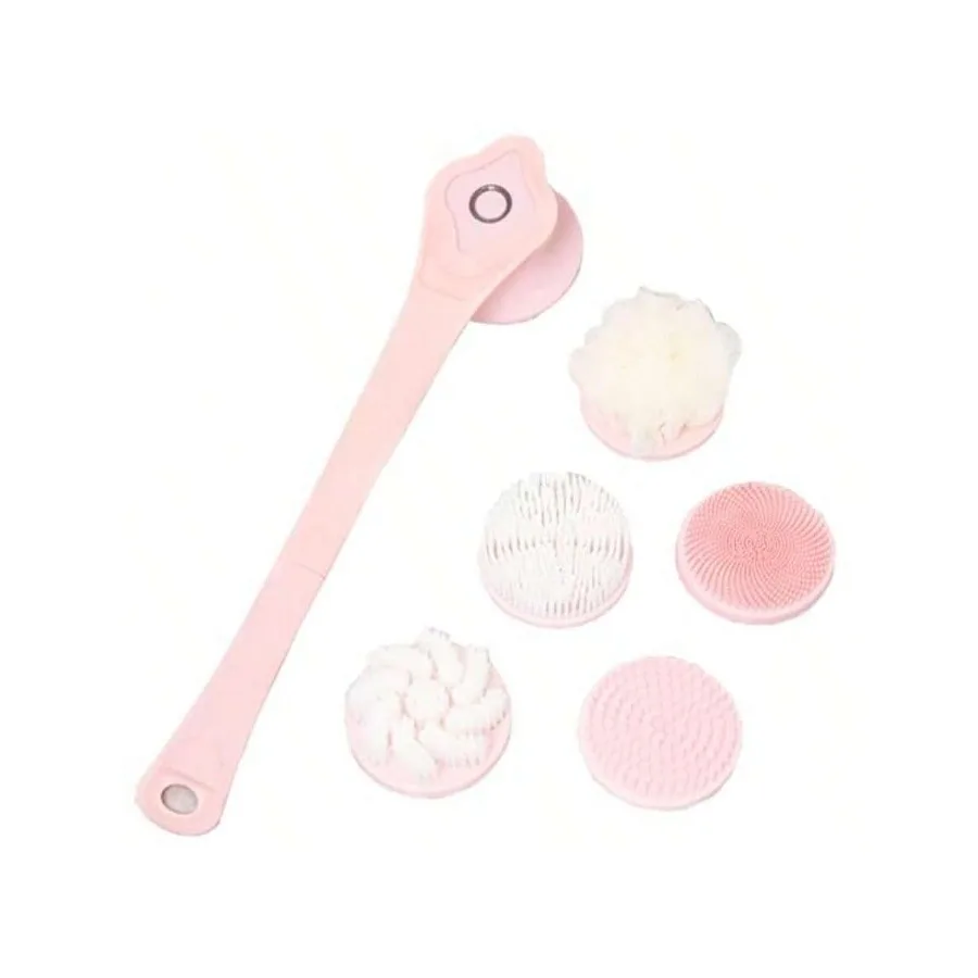 

【New style】XAPY Electric Body Br For Shower Ting Back Scrubber Of Rechargeable Deep Cleansing