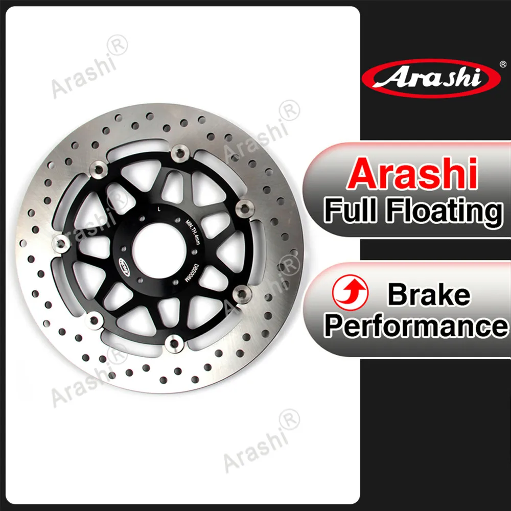 

Arashi CNC Drive Floating Brake Disk Front Disc Rotor For HONDA CBR F CBR600F / VFR F VFR750F / CBR 900 RR CBR900RR / HORNET250