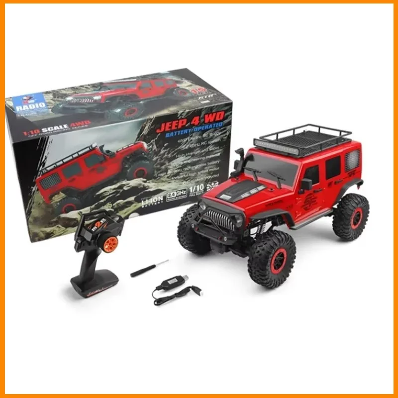 1/10 Rc Car Wltoys 104311 Jeep Super Big Crawler 2.4g 4wd Car Suv con telecomando a Led fuoristrada Vs 104009 giocattoli per bambini ragazzi