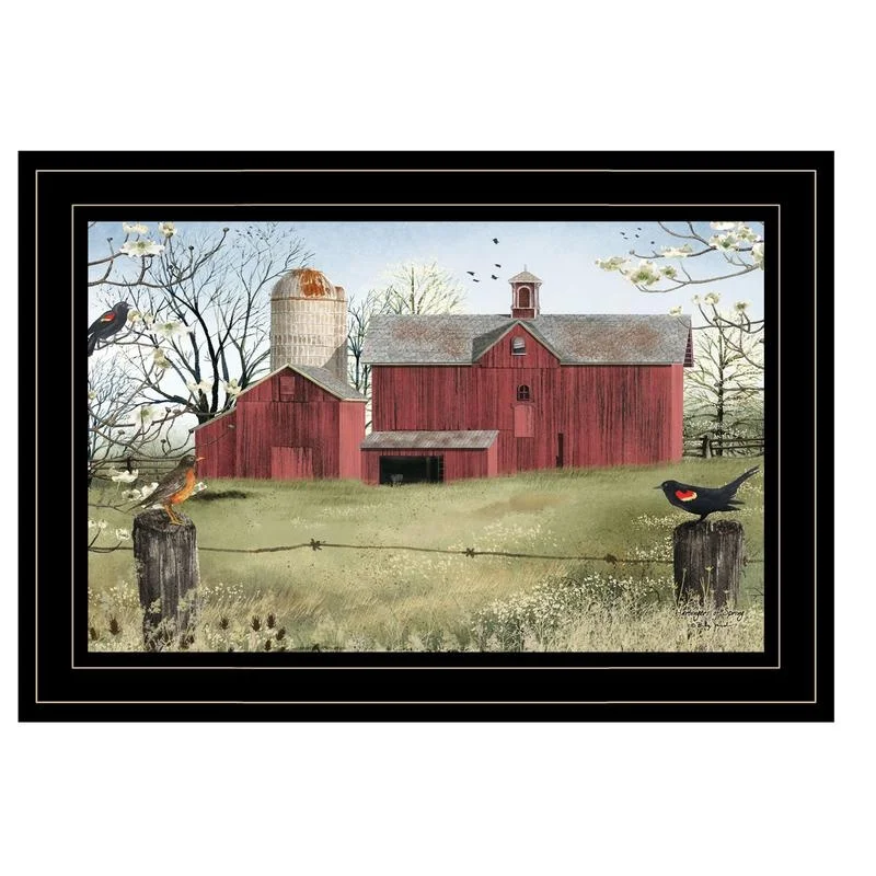 

Harbingers of Spring Framed Print, Black Frame, Ready to Hang