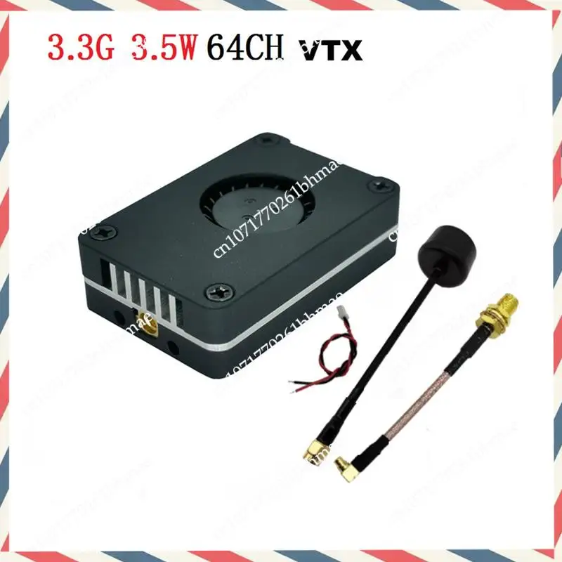 -A21Z VTX-F5 3.3G VTX 3.5W 64CH FPV Wireless Analog Image Transmission Transmitter Image Transmission Transmitter