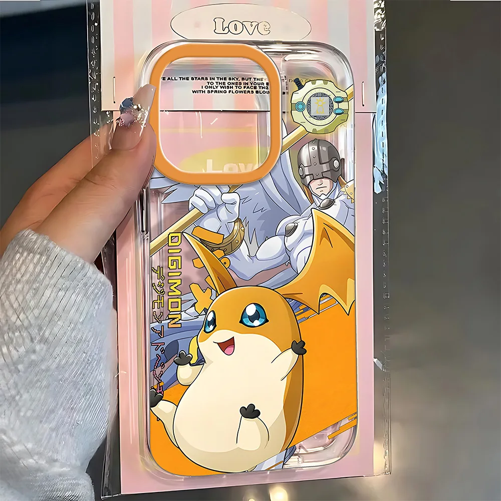 Cartoon Niedliche D-Digimons Handyhülle für Samsung Galaxy A37 A57 A16 A07 A17 A36 A26 A56 A55 A35 A25 A15 A05s A54 A24 A14 A13 4G 5G