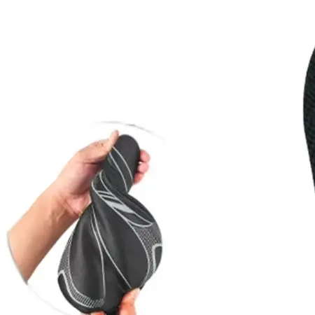 Silicone Sponge Seat Cover for Road MTB Bicycles with Thick Padding Anti Slip Base and Central Air Flow Groove