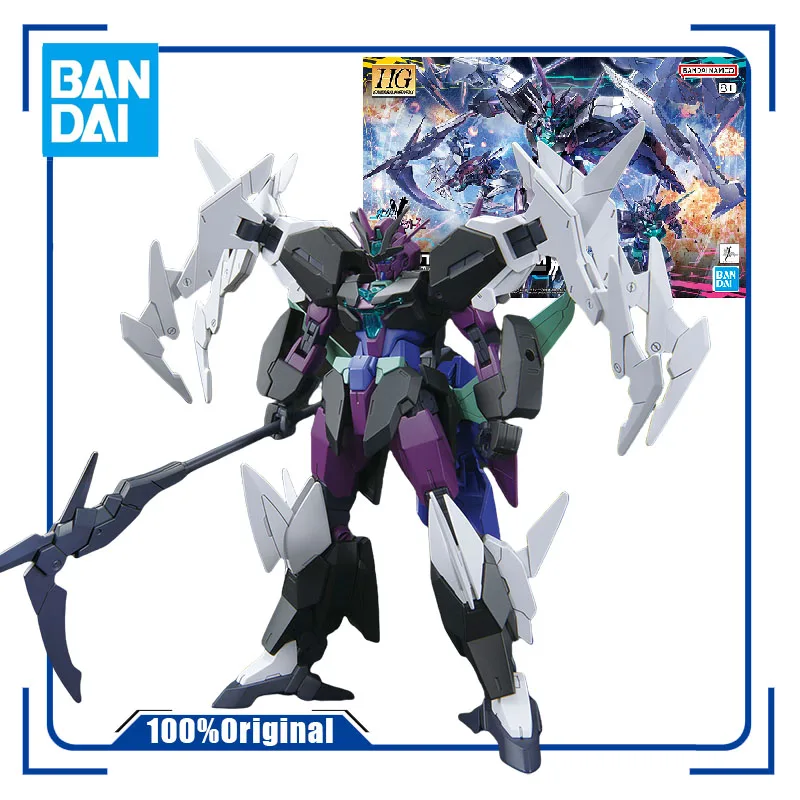 BANDAI HG GBM 1/144 PFF-X7/P9 Plutine Gundam Build Metaverse Assembly Model Action Toy Figures Christmas Gifts