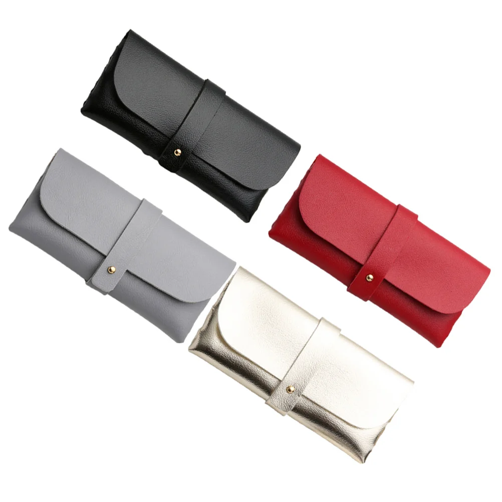 

4-шт. Коробки для очков. Гладкие многофункциональные стильные контейнеры для хранения. Легкие защитные очки с длительным сроком службы.