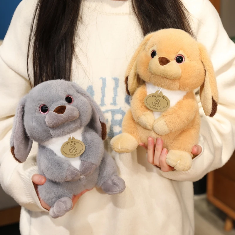 Hurtownia uroczych, miękkich pluszowych króliczków z opadającymi uszami, wygodna poduszka, prezent dla dzieci, dorosłych, chłopców i dziewcząt.