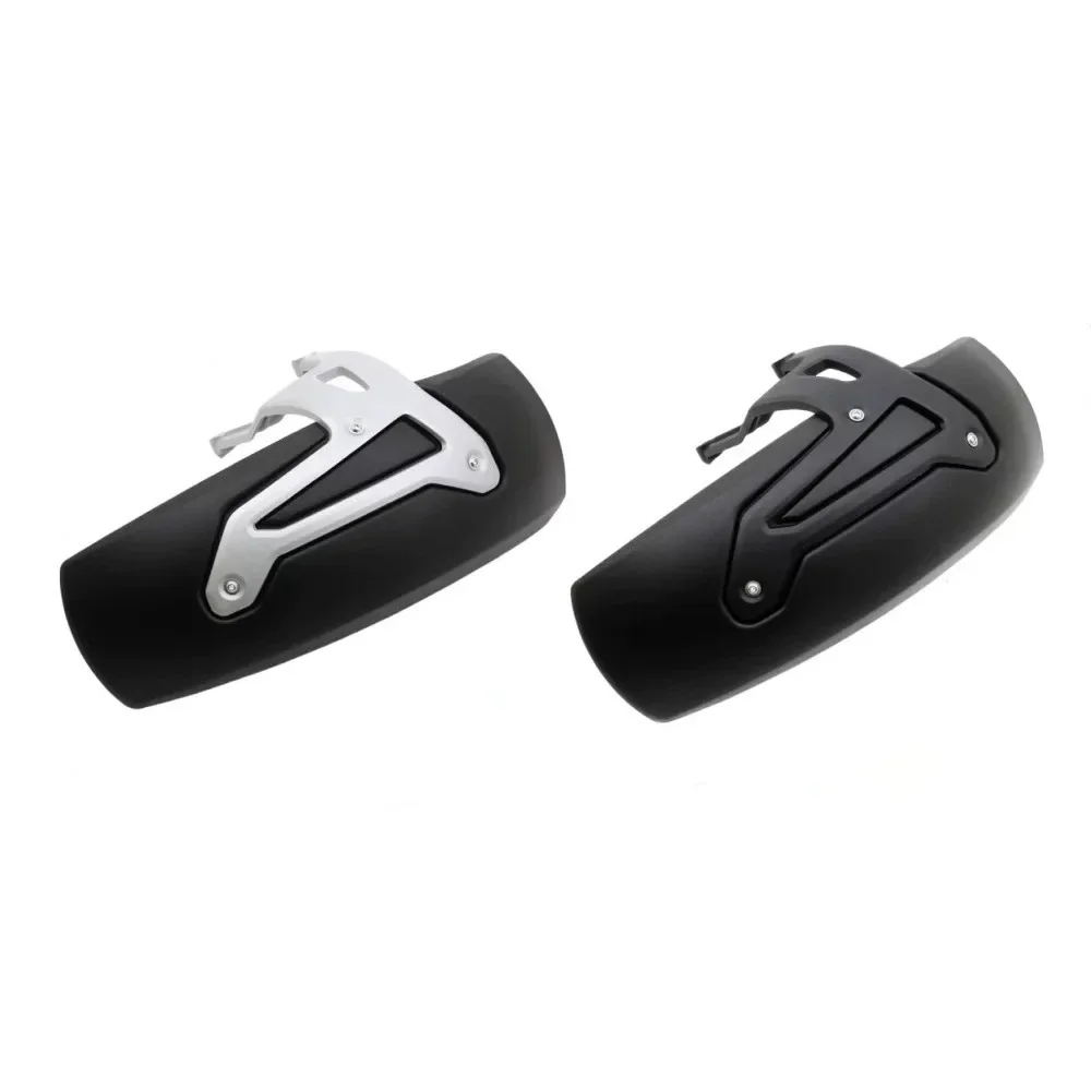 For BMW R1250GS/ADV R1200GS LC Waterbird ADV Modified with Extended Mudguard Mud Tiles Genuine Black Silver Support