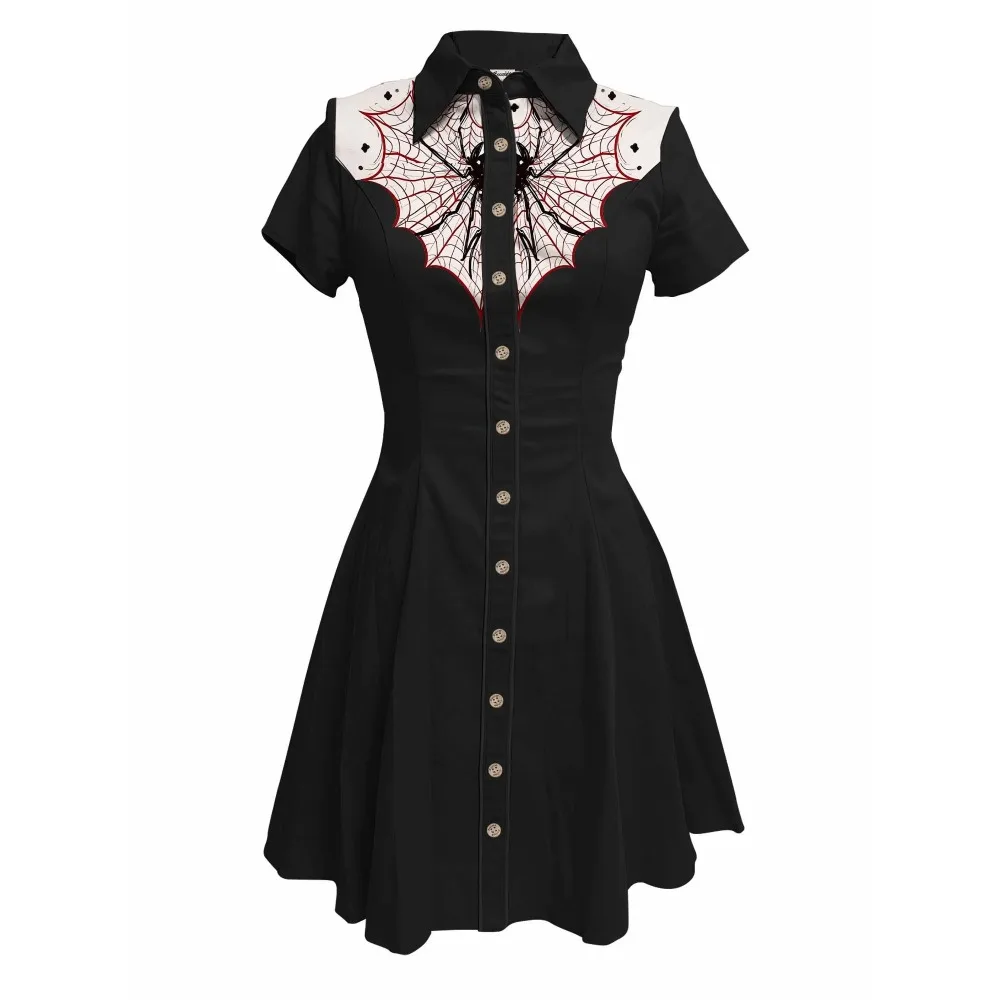 retro western cowboy style casual dress womens western cowgirl vintage long sleeve dress western