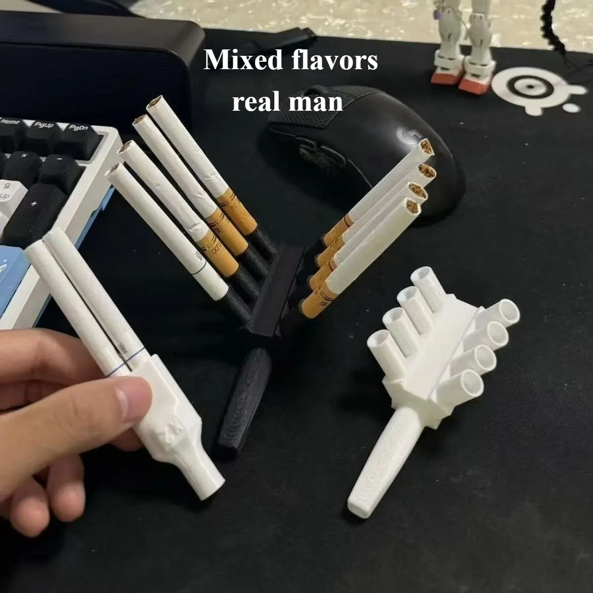 

Internet Celebrity Hot V8 Smoker, Engine Cigarette Holder Auxiliary, Special for Thick Sticks