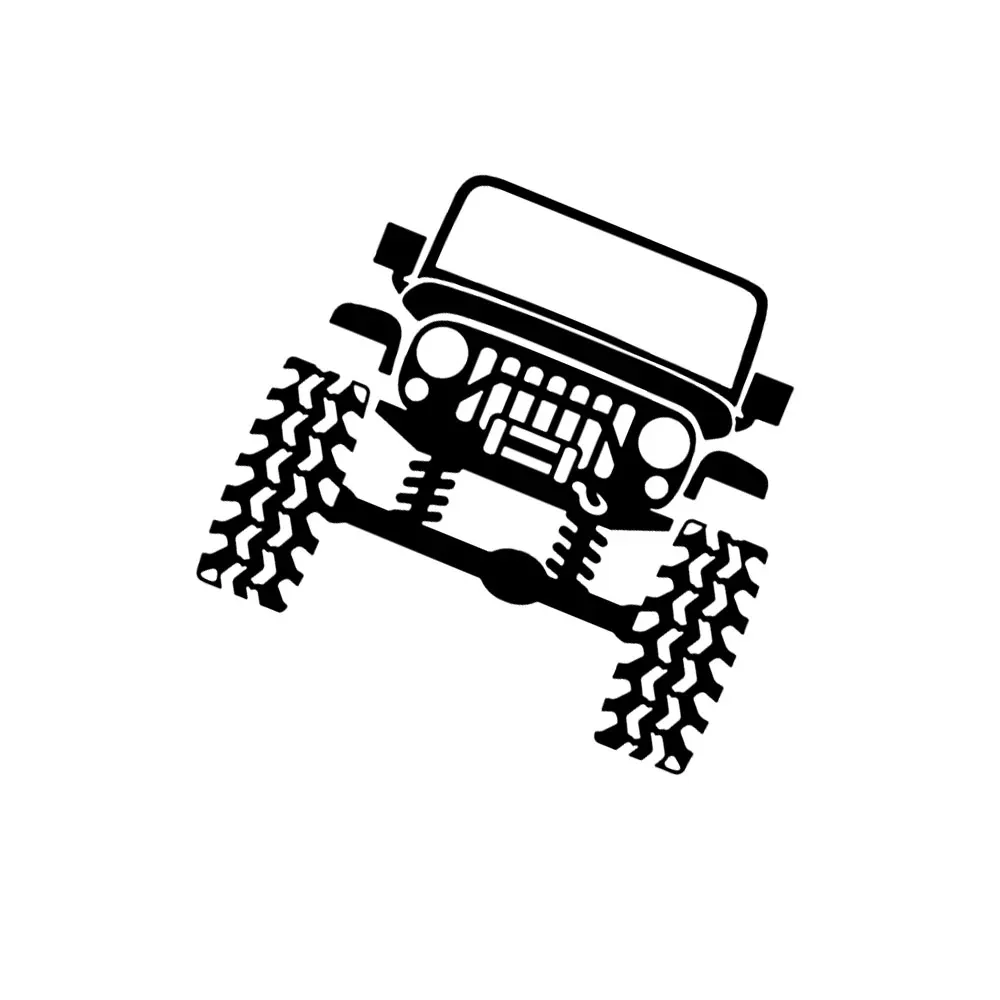 13.9 سنتيمتر رفع الشارات ملصق شاحنة على الطرق الوعرة ل 4x4 Jee TJ JK YJ JL رفع الطين #2