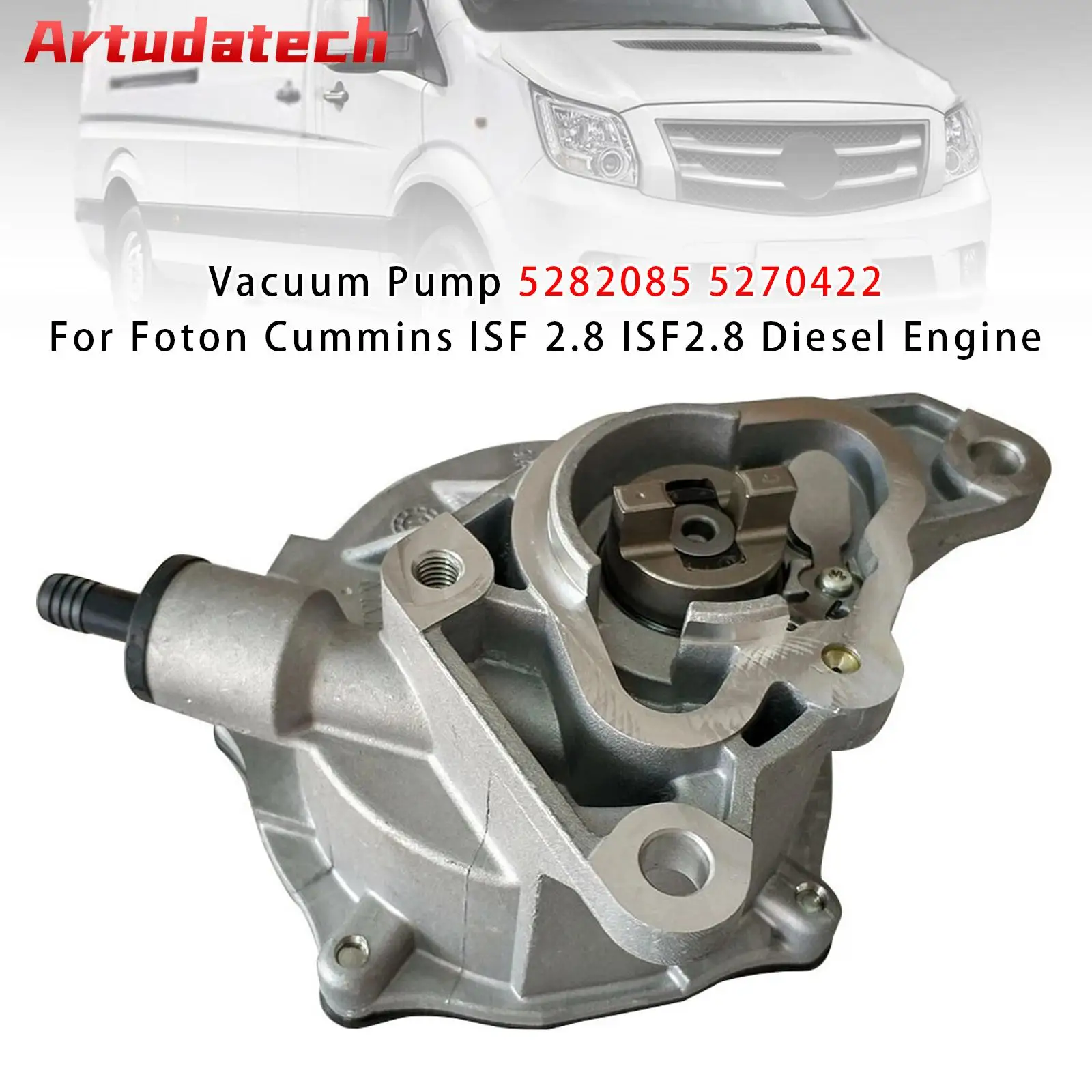 Вакуумный насос Artudatech 5282085 5270422 для Foton Cummins ISF 2,8 ISF2,8 дизельный двигатель, автомобильные аксессуары Вакуумный насос Artudatech 5282085 5270422 для Foton Cummins ISF 2,8 ISF2,8 дизельный двигатель, автомобильные аксессуары