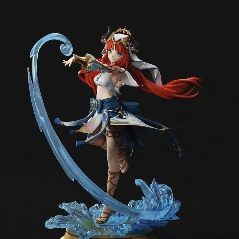 

27cm Nilu Flower Goddess Dance Anime Figure Collectible Action Figure Japanese-Style2d Pvc Statue Toy Figurine Gift Display Toy