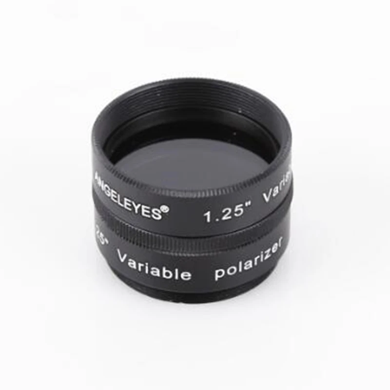 Angeleyes 1.25 인치 31.7mm 조정 가능한 편광판 천문 망원경 액세서리