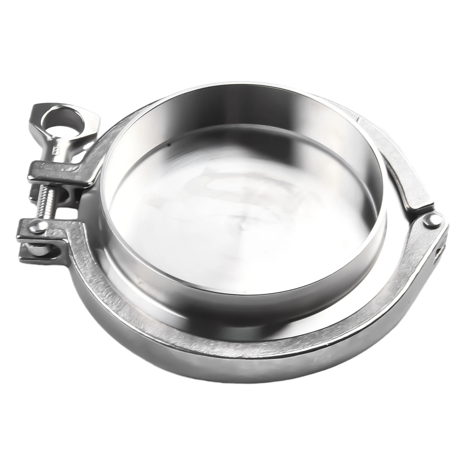 

Advanced Sanitary Connection Set of 4 Inches Includes End Cap Welding Ring and Triclamp Designed for Industrial Use