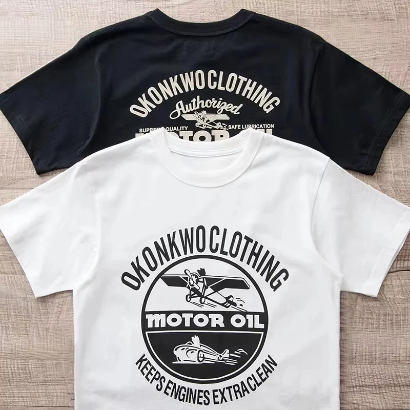 

2025 Motorcycle Graphic Cotton T-shirt Unisex Men Biker Short Sleeve Motorbike Summer Classic Fashion Tee Fans Essentials moto
