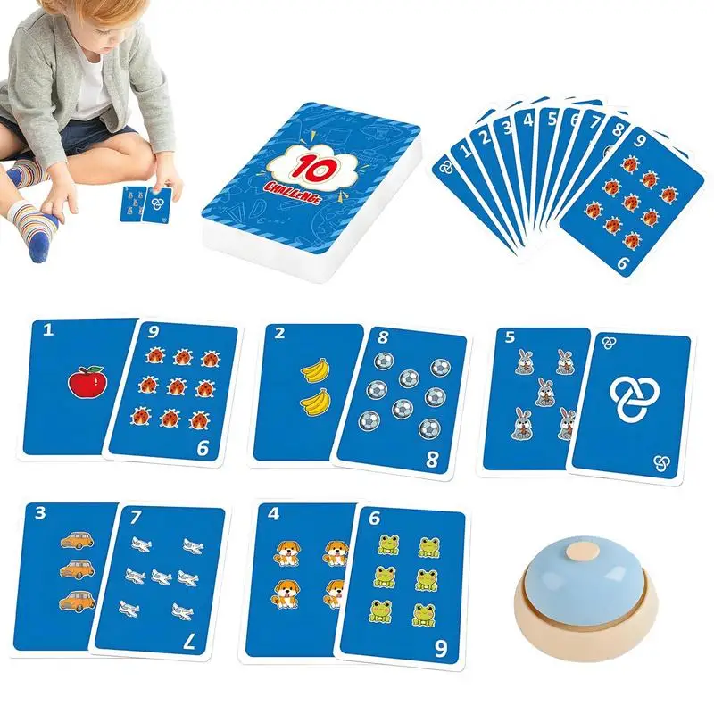 

Addition Subtraction Flash Cards Learning Math Toy For Toddler 0-10 Math Facts Educational Interactive Addition And Subtraction