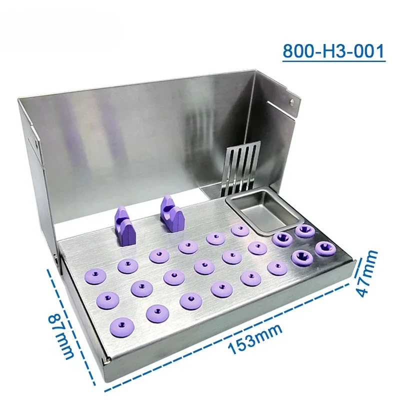 

Plantings Instruments Disinfections Box Sterilizations Box Plantings Drill Screwdrivers Set Stainless Steel Dentals Materials