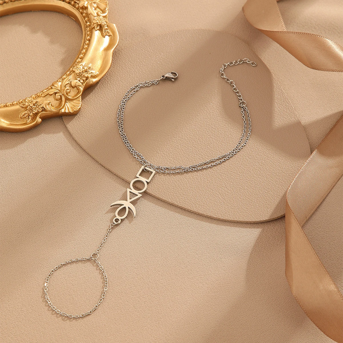 Chandler Ancient Egypt Anklet Foot Chain Toe Ring The Symbol Of Four Elements Barefoot Sandal Beach Wadding Shoes Foot Jewelry