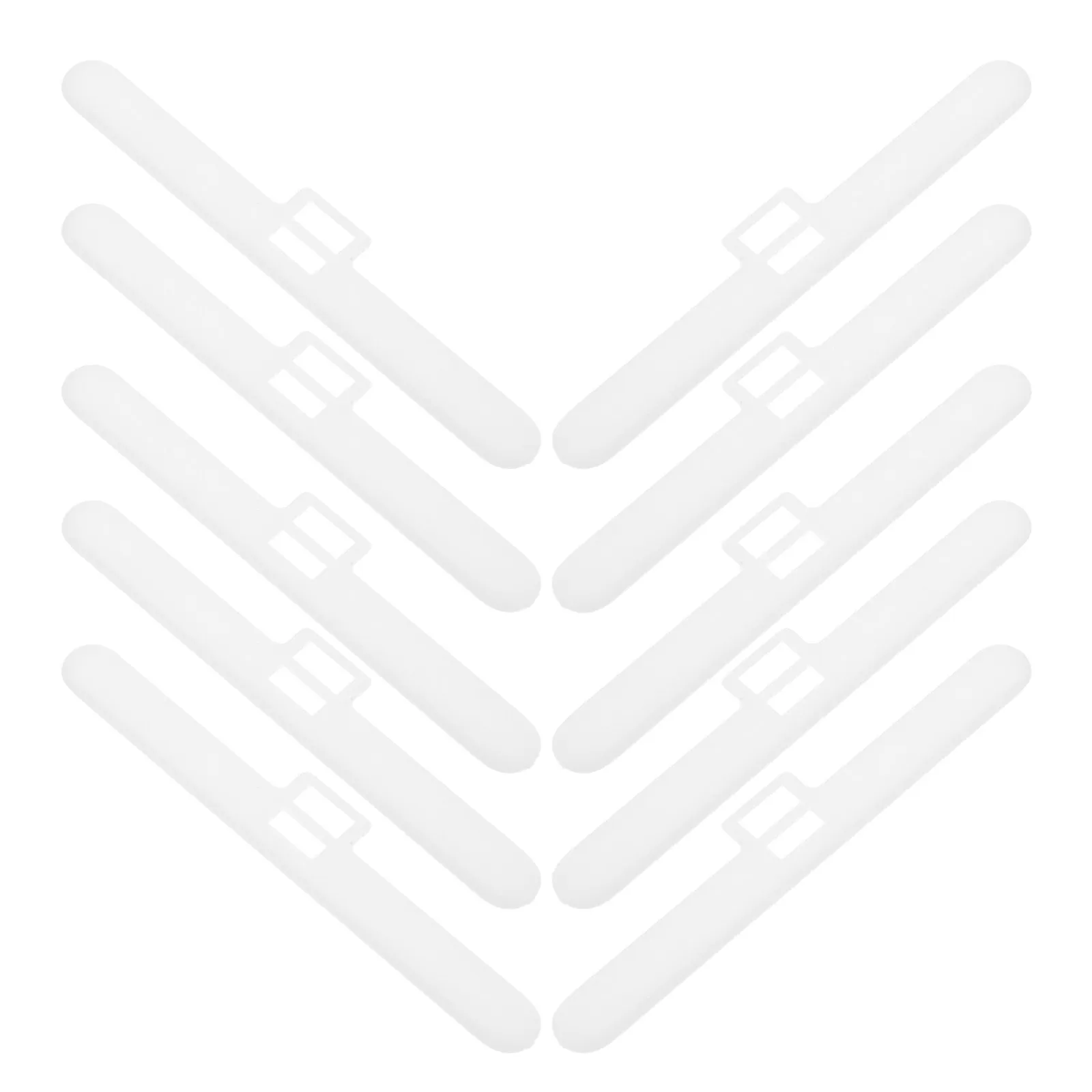 10Pcs Vertical Blind Hangers Repair Kit Double Hole Design Replacement Vertical Blinds Slats Accessories for Window Blinds