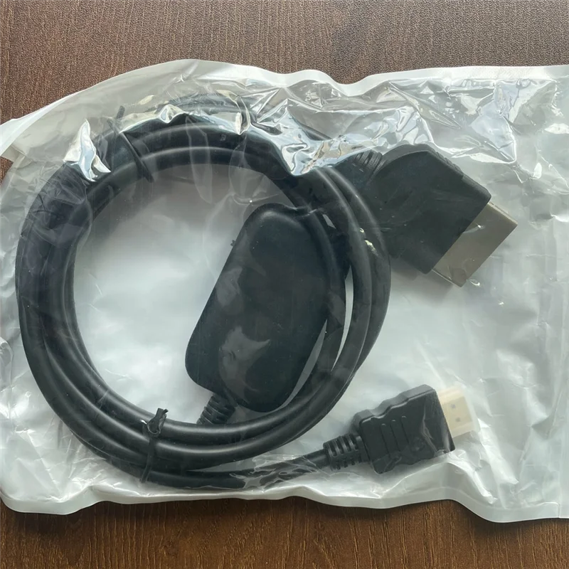 ABMF-1.8M Scart Cable Кабель с головкой метлы для соединительного кабеля игровой консоли SEGA Saturn