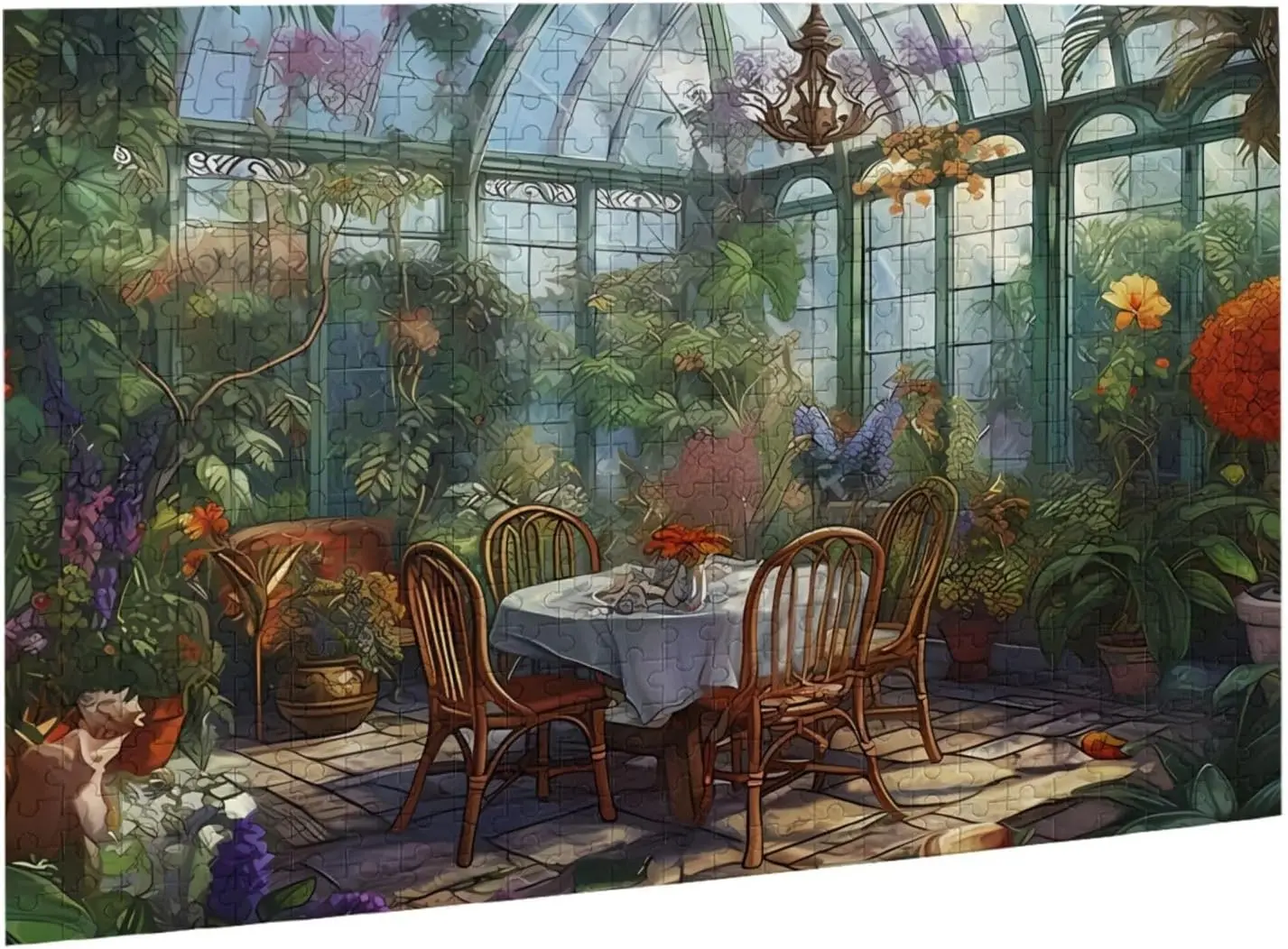 

Пазлы 300, 500 штук для взрослых, теплица, утковая формация, деревянные, чтобы исследовать и наслаждаться персонализированными подарками