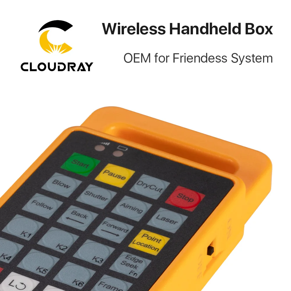 Imagem -05 - Cloudray-fscut Fibra Laser Sistema de Controle de Máquina Oem Caixa de Punho sem Fio para Friendess Fscut2000c Cypcut Bcs100 Bmc1604