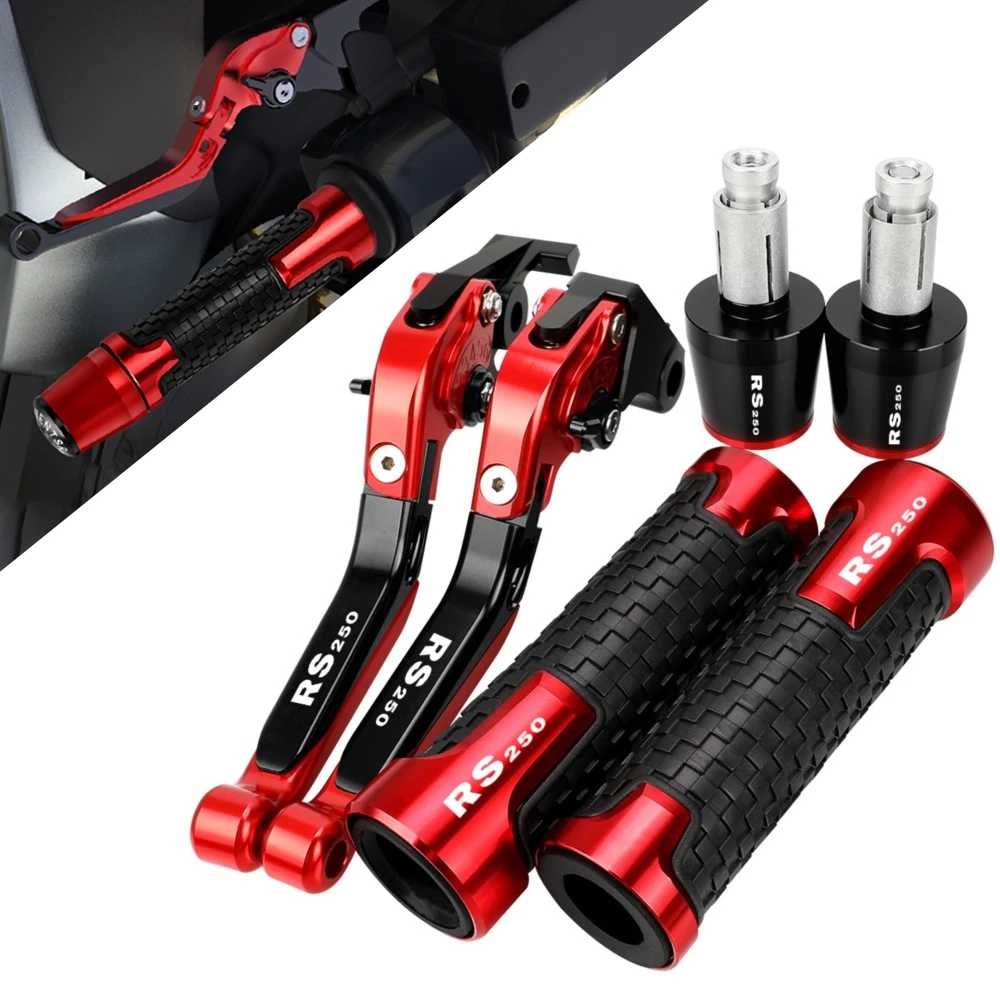 

For Aprilia RS250 1998 1999 2000 2001 2002 2003 Motorcycle Accessories Extendable Brake Clutch Levers Handlebar Grips Ends