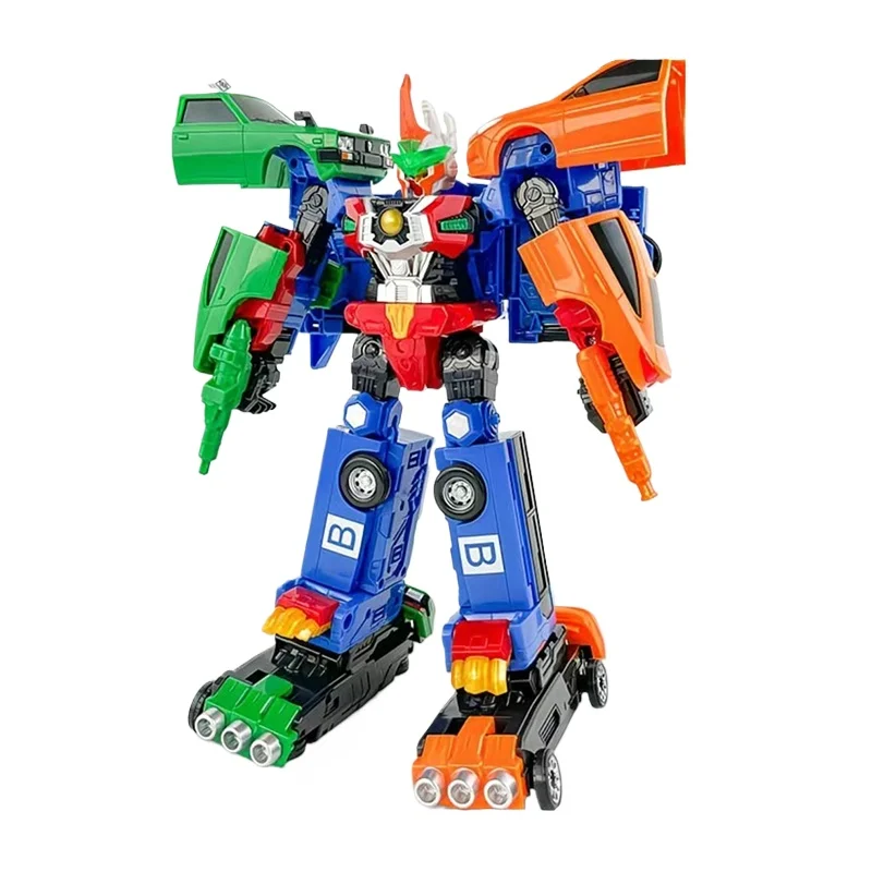 

New Deformation Robot DIY Hello Carot Plastic Model Toys Computer Desk Ornament Children's Toys for Boys Birthday Guests Gifts