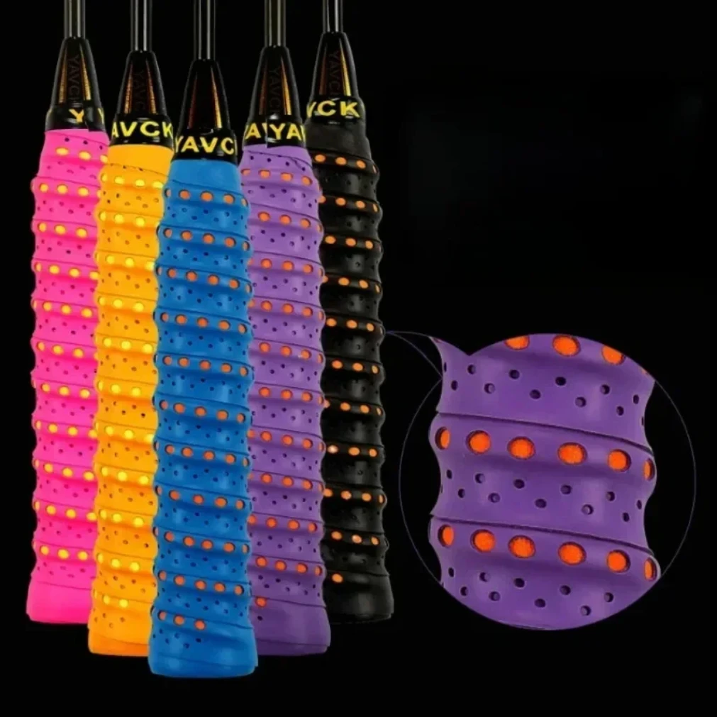 10 Pcs Anti-slip Sweatband Badminton Grip Tennis Overgrip Sport Tape Windings Over For Fishing Rod Squash padel Racket Handlebar