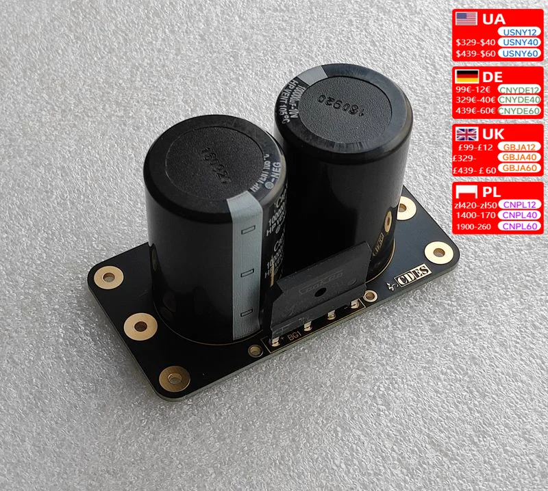 AC power supply DC isolation module, noise cancelling, and sound tuning tool