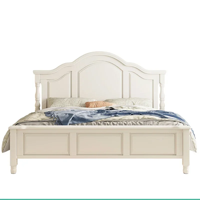 Double Modern Bed Luxury Bedroom Sun Headboards Girls Design Multifunctional Bed Sleeping Princess Lounge Suite Furniture
