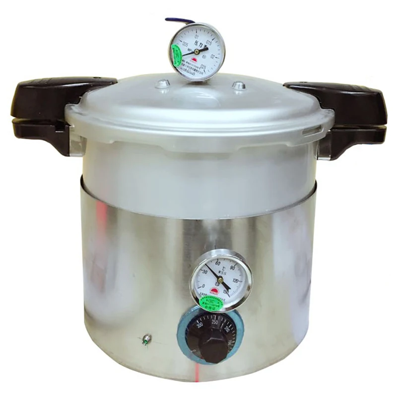 1800W Lab Equipment High Pressure Pot Pressure Cooker with Silicone Rubber Seal Ring Dental Lab Equipment