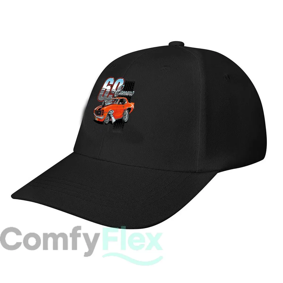 قبعة بيسبول عصرية لسرعة السيارة بالعضلات الحمراء على الطريق، قبعة شمسية للرياضات الخارجية للرجال، قبعة Snapback للسيدات #2