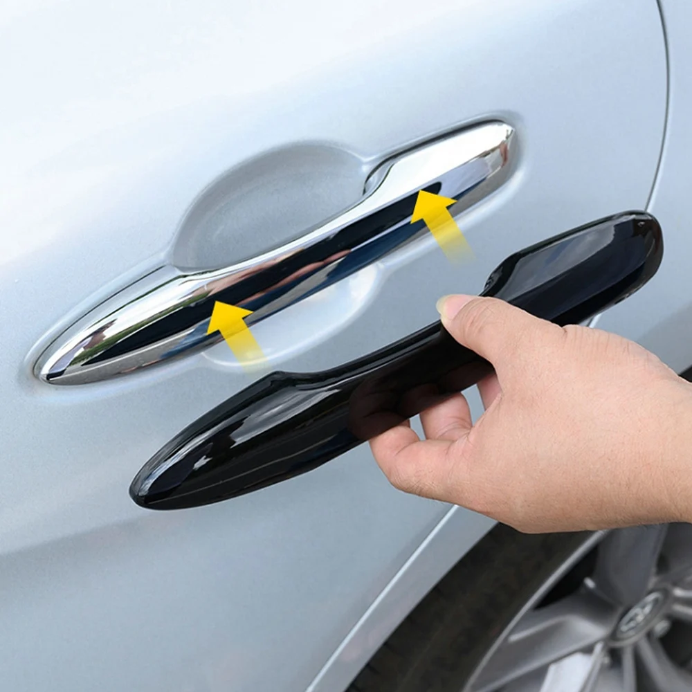 

AW-для Toyota Camry XV70 2018-2021 глянцевая черная накладка на боковую дверную ручку