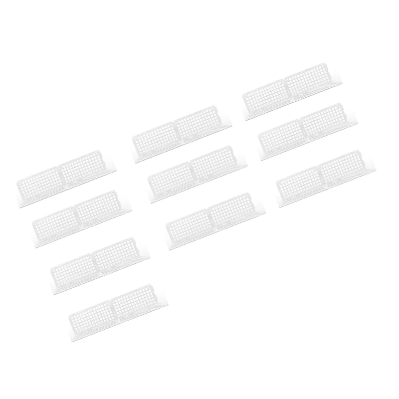 A2BB Furniture Blocker Panels with Slide-In Placement, L-Profile Plastic Panels That Link Beneath Sofas, Bed Frames, or Cabinets