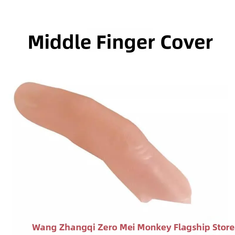 Prosthetic Fingertip Covers for Disabled People Magic Long Thumb Index Finger Simulation Gloves Home Daily Use Hand Protection