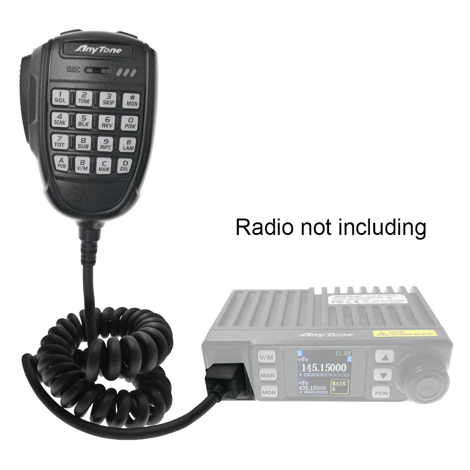 Original MIC-AT779UV for AnyTone AT-779UV Walkie Talkie