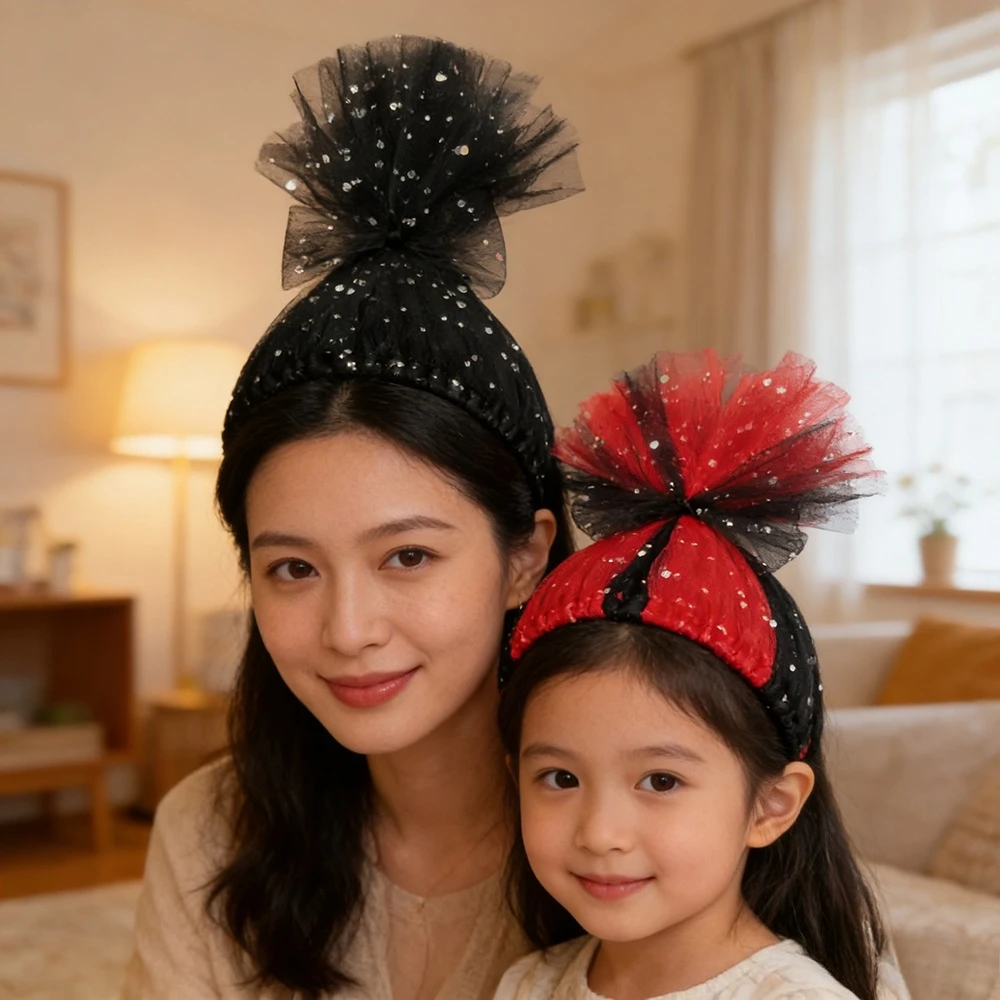 Halloween Magic Elf Cosplay Headband Princess Poppy Trolls Hair Hoop Performance Birthday Party Hair Accessories