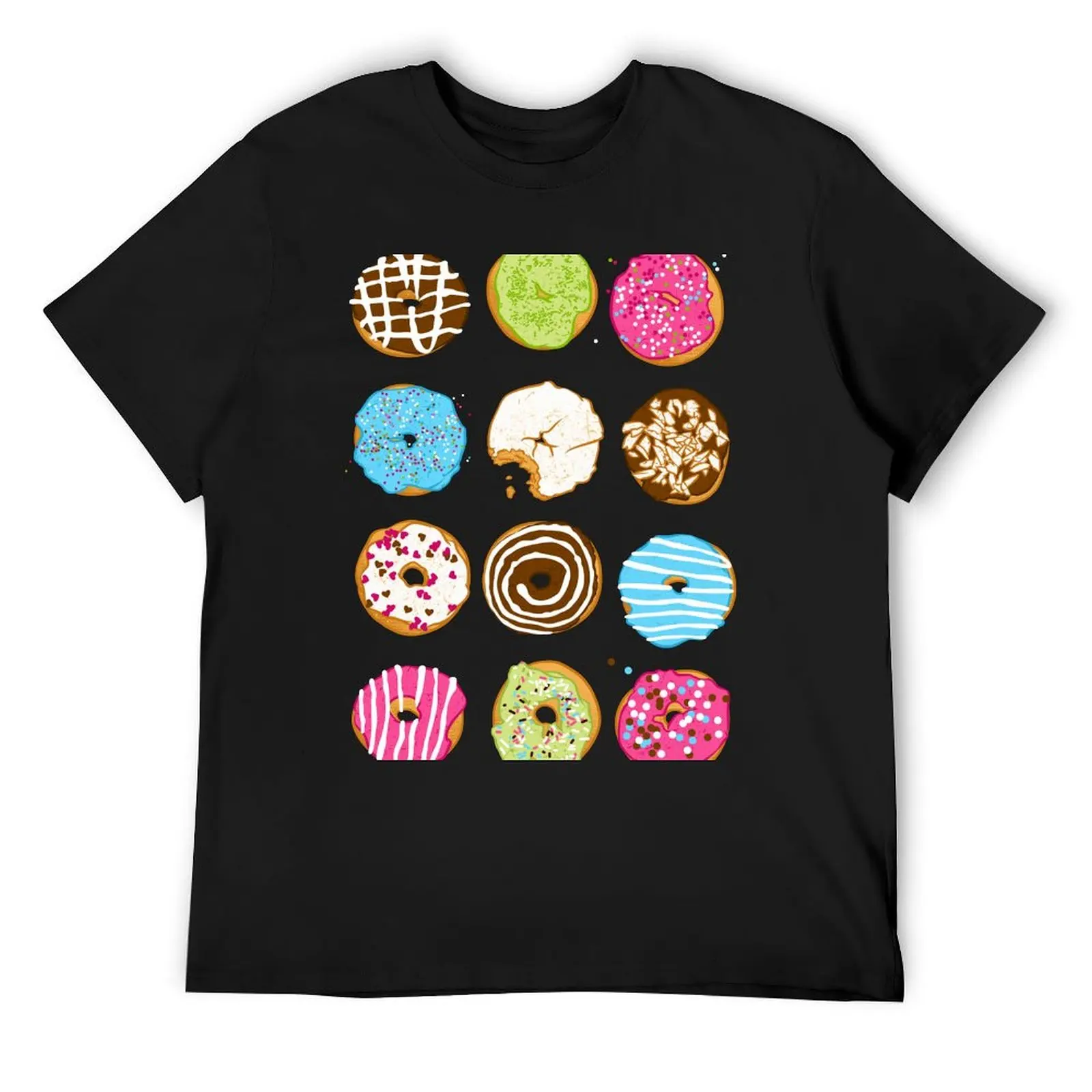 Sweet donuts T-Shirt for a boy anime figures basketball graphic tees vintage anime shirt t shirts for men graphic