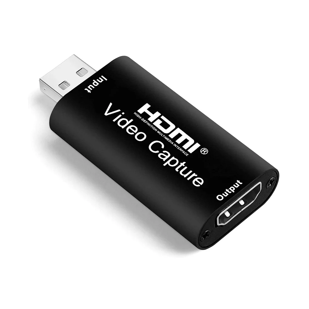 

4K HDMI Video Capture Card HDMI to USB Record Capture Device for Streaming, Live Broadcasting, Video Conference, Gaming