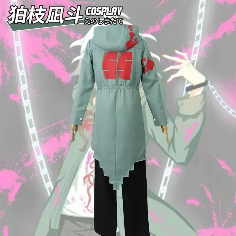 Slanganronpa 2 Cosplay coat komaeda Nagito cosplay costume Halloween show costume three-piece set