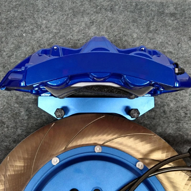 ICOOH Customized 6 Piston Brake Caliper Kits with Aluminum Alloy Disc Rotors for Subaru Impreza