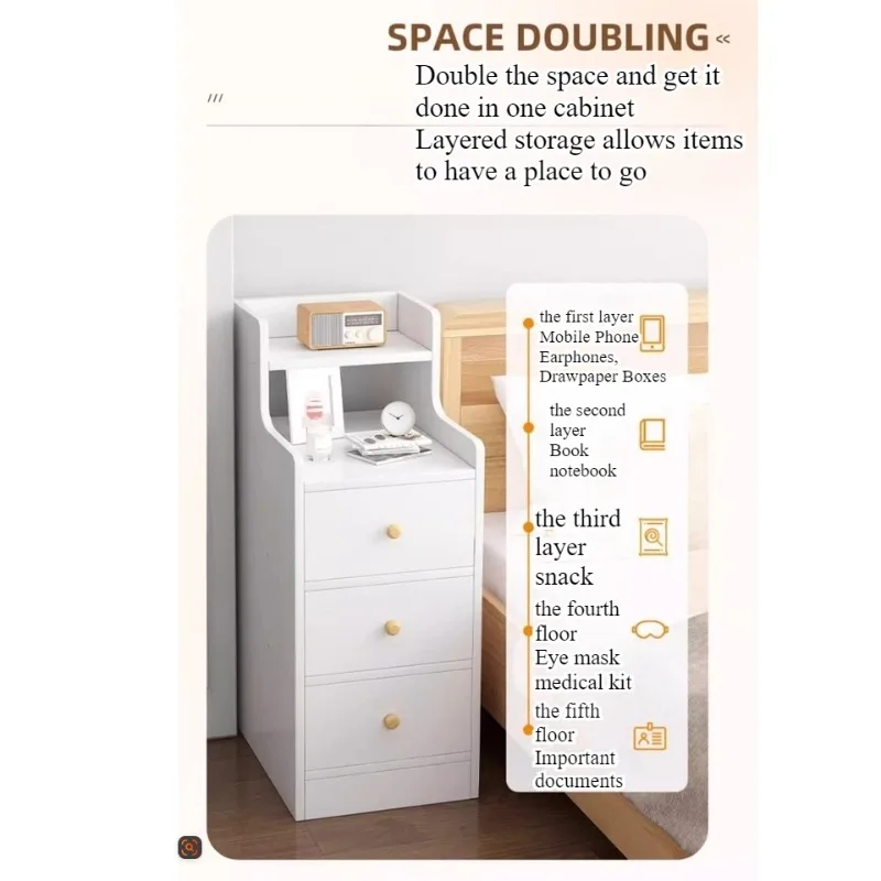 Thumbnail 3 - #30 Trending Bedside Nightstand Tables Right Now