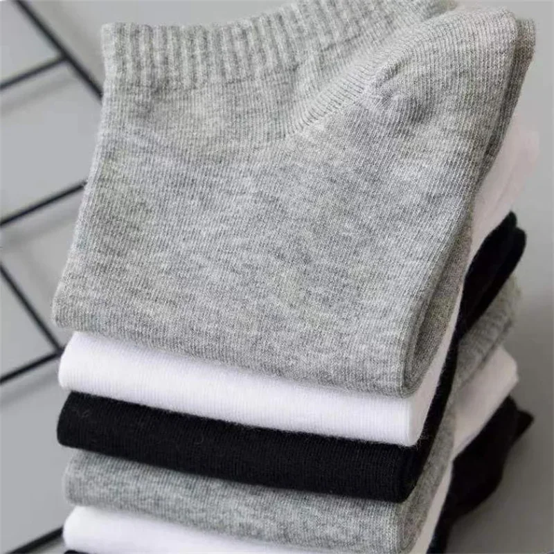 10/20/30/40 пар летних однотонных низких носков до щиколотки, мужские и женские спортивные носки, устойчивые к запаху, впитывающие пот носки, мужские и женские чулочно-носочные изделия