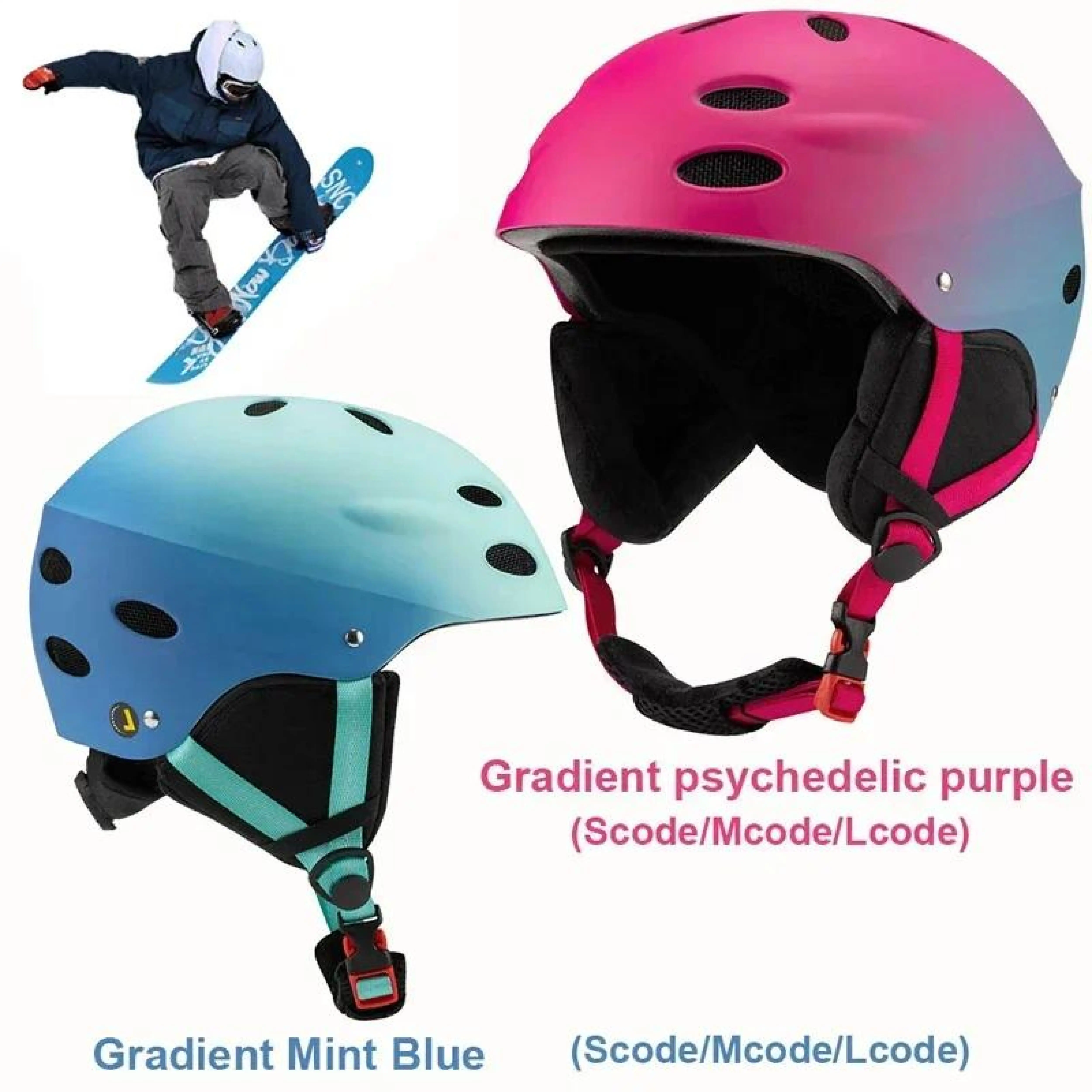 

Ski Helmet Men Women Integrally-molded Skateboard Children Kids Skiing Helmet Ski Snowboard Motorcycle Snowmobile Helmet